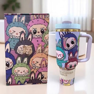 US Version Second Generation 40oz 304/201 Stainless Steel Anti-Fall Ice Cup High-Value Insulated Fashion - Product Image 2