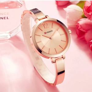 CURREN 9012 Fashion Women Dress Wristwatch Ladies Quartz Watch Brand Luxury Women Bracelet Watches Full Steel Female <b>Clock</b> - Product Image 5