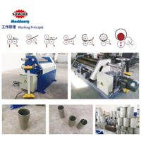 Chine Fournisseurs 2mm Épaisseur Tôle 3 Rouleaux Machine à cintrer W11F Machine à rouler les plaques SP-W11F
