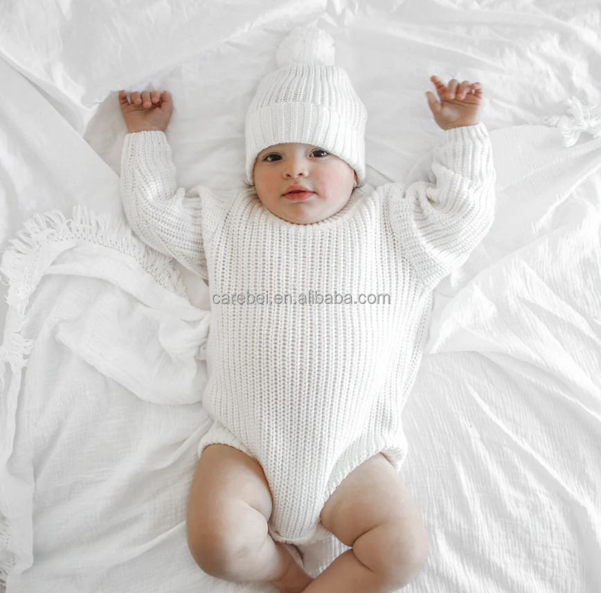 baby onesie knitted cotton