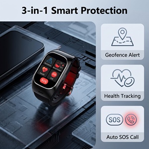 <span class=keywords><strong>Montre</strong></span> connectée GPS 4G <span class=keywords><strong>SOS</strong></span> <span class=keywords><strong>pour</strong></span> personnes âgées, avec alarme de chute, moniteur de fréquence cardiaque, étanche IP67, carte SIM, soins <span class=keywords><strong>pour</strong></span> la démence et l'Alzheimer - Product Image 2