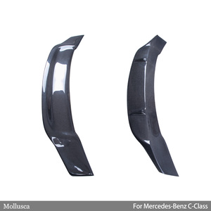 สปอยเลอร์หลังคาร์บอนไฟเบอร์ทรง R สำหรับรถเบนซ์ C-Class W204 C204 Coupe 2 ประตู ปี 2007-2014 - Product Image 3