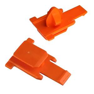คลิปยึดพลาสติก Audi 4L0853909 สีส้ม ขนาด 22 มม. x 30.7 มม. สำหรับซ่อมขอบประตูและแผ่นปิดข้างประตู - Product Image 3