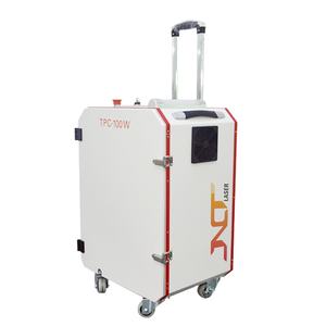 Machine de nettoyage au laser à fibre métallique de haute qualité, de marque supérieure, Raycus Pulse 200W, pour enlever la rouille, la peinture, les moisissures sur les bagages - Product Image 1