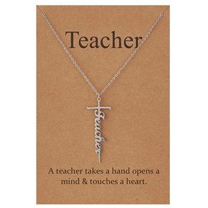 Collana Personalizzabile in Acciaio Inossidabile con Nome Inciso e Croce alla Moda, Stile Classico, Gioiello Regalo <span class=keywords><strong>di</strong></span> Fidanzamento per <span class=keywords><strong>Donna</strong></span> - Product Image 2