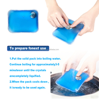 Poche chauffante réutilisable en PVC à pression, longue durée, mignonne, pour les soins de santé, la physiothérapie, non toxique, anti-stress, Click-Pop