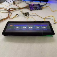 Boutons tactiles et écran LCD IDECK pour machine de jeu de compétences Fire Link Ultimate Parts, 12V, prise US, pour clubs/bars