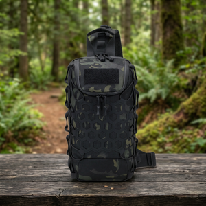 Sac à dos tactique Molle unisexe 21L de haute qualité, durable, imperméable, en polyester, avec logo personnalisé, pour la randonnée de 3 jours, avec dossier ergonomique. - Product Image 3