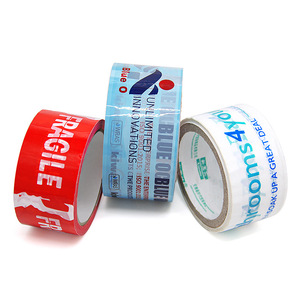 Custom <b>Printed</b> <b>Packaging</b> Tape 52u Thickness Express Box Sealing Tape With Logo Design Hefei Origin - Product Image 2