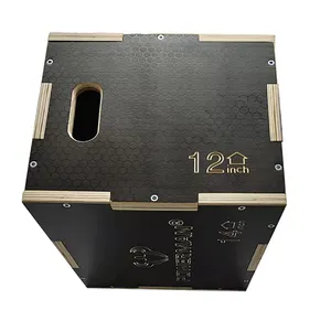 फैक्टरी मूल्य लकड़ी Plyo कूद बॉक्स फिटनेस प्रशिक्षण प्लियोमेट्रिक बक्से