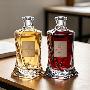 Bouteille en verre givré gravée personnalisable <span class=keywords><strong>de</strong></span> 750 ml en stock pour <span class=keywords><strong>gin</strong></span>, spiritueux, spiritueux premium, emballage cadeau - Product Image 6