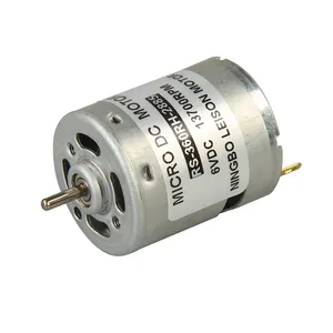 RS-360 6v 12v 24v mini dc motor yüksek hızlı fotokopi makinesi için