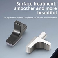 Support métallique pour armoire, cloison, penderie, étagère à axe articulé, colonne fixe en verre, support d'étagère épaissi