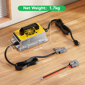 750W Waterproof <b>Fast</b> Charger 24V 36V 48V 60V 72V Lithium Ion 200ah 150ah 120ah Battery for QA750A 72V Lithium QA - Product Image 4