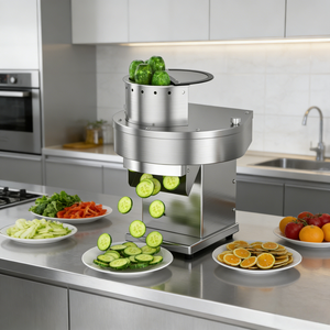 <span class=keywords><strong>Coupe</strong></span>-légumes électrique haut de gamme avec design multifonctionnel pour trancher, hacher et couper en dés - Product Image 1