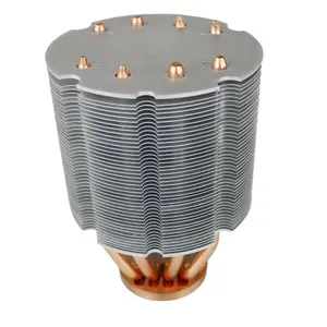 Big Sale Zipper extrusion Round Customized LED Heat Sink for Stage Lamp