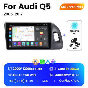 MEKEDE M6 PRO sistema audio multimediale per auto Android 12 QLED per <span class=keywords><strong>AUDI</strong></span> <span class=keywords><strong>Q5</strong></span> 2005 <span class=keywords><strong>2017</strong></span> - Product Image 5