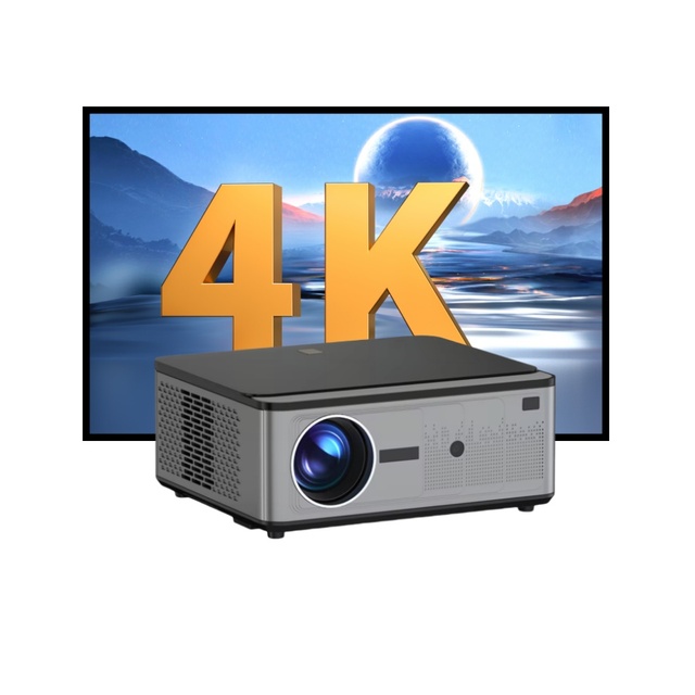 Anxin Z2 Smart Projector 800ansi 4K 1080p Auto Focus & Keystone Correction Android BT Wi-Fi 6 for Home Theater
