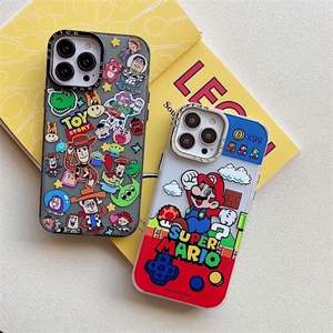 Nouvelle coque de téléphone antichoc de dessin animé pour IPhome 17 16 15 14 13 12 Pro Max, acrylique PC, charge sans fil, étanche, étui de téléphone portable - Product Image 5