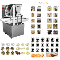 Nouvelle machine populaire et automatique de fabrication de biscuits et de cookies avec extrudeuse, haute productivité, grande capacité, pour farine, noix, lait, eau