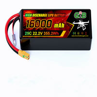 Untuk LP4060 Paket Daya Drone Solid State 4S 14.8V 5200mAh 800-Cycle yang Andal untuk Fotografi Udara (-20-60)
