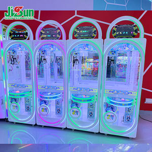 JISUN بالجملة آلة ألعاب الرافعة المعدنية الصغيرة للأطفال، قابلة للتخصيص، تعمل بالعملة، لبيع الدمى والحلوى، إصدار إسباني - Product Image 4