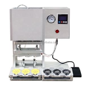 Custom Semi-automatic Honey Spoon <strong>Sealing</strong> <strong>Machine</strong>, Used for Heat <strong>Sealing</strong> Film Packaging of Aluminum Foil Aluminum Plastic Cups - Product Image 3