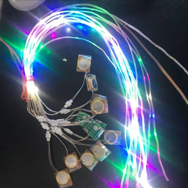 LED Children's Glowing Shoe Lights Colorful Waterproof Electronic Shoe Light Strips Fashion Accessories