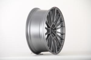 GPWLGZJ Rizo 912 R20 8.5j 9.5j 5 Trous 108mm 112mm 120mm Jantes de voiture <span class=keywords><strong>FF</strong></span> en aluminium gris satiné - Product Image 5