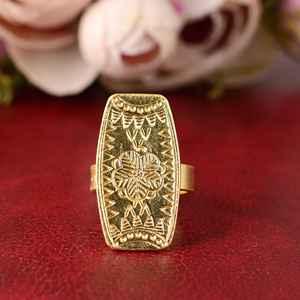 Vintage Wide Band Men's <b>Ring</b> Finger <b>Ring</b> Retro Hiphop Punk Jewelry Minimalist Fashion <b>Open</b> Metal <b>Ring</b> - Product Image 1