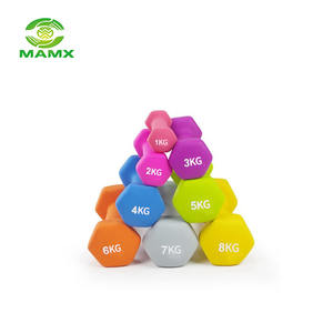 , <span class=keywords><strong>The</strong></span> sale gym equipments neoprene rubber dumbbells for girls - Product Image 4