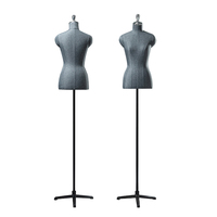 Présentoir de costume d'affaires de Mannequin demi-longueur de femme pour la Table de robe de modèle d'accessoires de fenêtre de magasin de vêtements