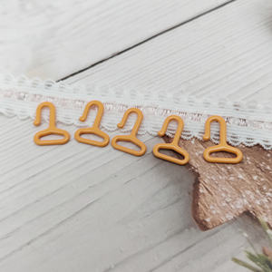 Accesorios de ferretería para sujetadores personalizados al por mayor, gancho redondo ecológico para bikini, cierre con función de elevación, anillos de gancho para liguero - Product Image 4