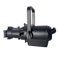 Projecteur LED RGB à haute luminosité avec CRI 92+, contrôle DMX512, IP20, en alliage d'aluminium pour utilisation en studio