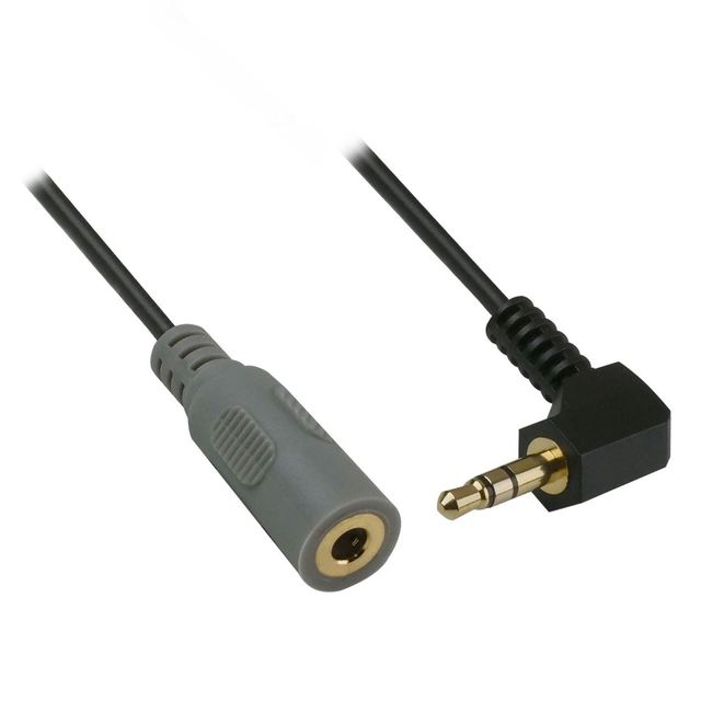 6 inch 3.5mm TRRS Female to 3.5mm TRS Male Adapter Cable