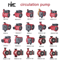 Pompe de circulation mini silencieuse à pression sanitaire automatique pour eau chaude instantanée RS20-12 pour la douche à domicile