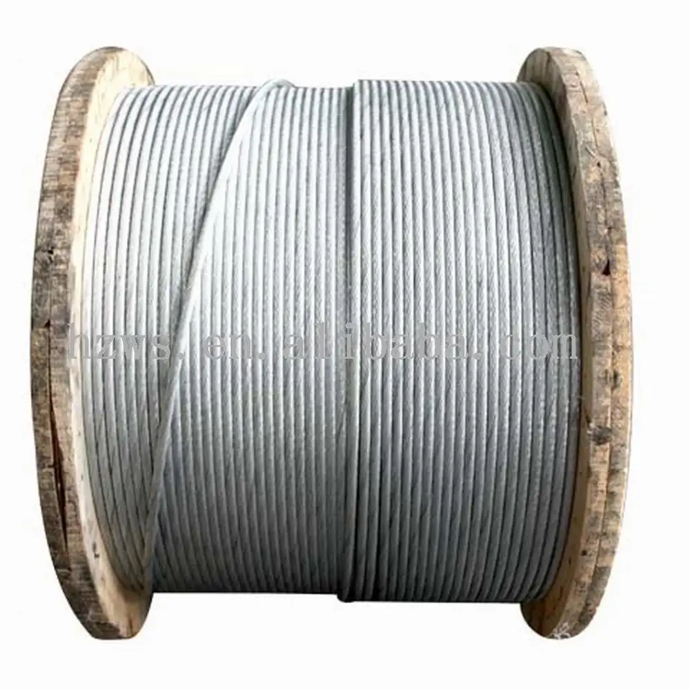 Latest Design Heavy Zinc Coating Steel Wire Strand 1.81mm Electric Cable