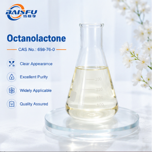 Octanolactona 98% <span class=keywords><strong>Min</strong></span> CAS 698-76-0 para Aromas, Fragancias, Aditivos Alimentarios, Ingredientes Cosméticos y de Perfumería - Product Image 2