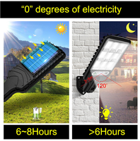 Lámpara Solar de Calle para Exteriores, ABS IP66, Sensor de Movimiento Humano, Lámpara de Jardín con Control Remoto, Lámpara LED de Pared, Impermeable, Garantía de 2 Años