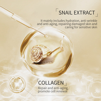 2026 Tiktok Amz NOUVEAU Kit de soin de la peau anti-âge hydratant naturel de luxe à base de mucine d'escargot en 6 pièces pour peaux sèches, coffret cadeau