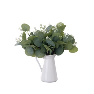 CallaFloral Ramo de Eucalipto Artificial Verde Realista para Decoraciones de Boda, Arreglo Portátil - Product Image 5