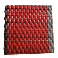 Sol en vinyle PVC tissé imperméable antidérapant écologique au design moderne, même qualité que Bolon pour hôtel, design graphique, utilisation en intérieur