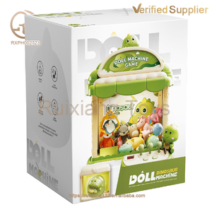 Nuovo Set di Giocattoli per Bambini 2026: Macchina Acchiappa Dinosauri in Plastica con <span class=keywords><strong>Gioco</strong></span> da Tavolo e Macchina a Moneta per Uova Sorpresa - Regalo - Product Image 5