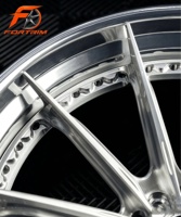 Jantes forgées en aluminium brossé sur mesure 5x112/5x114.3/5x120 pour BMW M2/M3 BENZ Audi Lamborghini Toyota Supra A90 A80