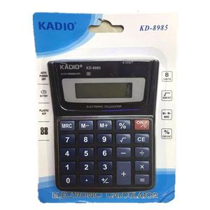เครื่องคิดเลขอิเล็กทรอนิกส์คาดิโอ KD-8985 8 หลัก ปุ่มพลาสติกปิดเครื่องอัตโนมัติ - Product Image 1