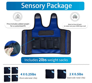 <span class=keywords><strong>Chaleco</strong></span> de Compresión con Peso para Niños (de 2 a 4 Años) Ayuda con el Autismo, el TDAH, el Estado de Ánimo y la Sobrecarga Sensorial - <span class=keywords><strong>Chaleco</strong></span> con Peso - Product Image 6
