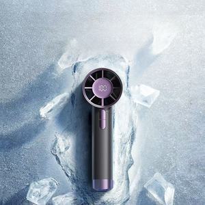 2025ใหม่พัดลมมือถือแบบพกพาปรับแต่งได้พัดลมมือถือขนาด1800mAh พัดลมมือถือความเร็วสูงแบบชาร์จไฟได้พัดลมมือถือขนาดเล็กความเร็ว100 - Product Image 6