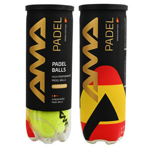 Pelotas de Pádel <span class=keywords><strong>AMA</strong></span> Sport Edición España, Pelotas de Pádel Profesionales Personalizadas de Alta Calidad Presurizadas para Entrenamiento y Competición - Product Image 2