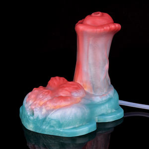 Fantasie Kleur Vibrators Spuitende Sex Grinder Voor Vrouwen Dikke Anale Plug Met Dildo Spuitende - Product Image 2