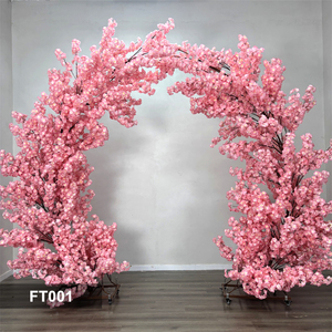 Flores Artificiales DKB al por Mayor, Arco de Árbol de Flores de Cerezo Ecológico, Hojas Artificiales para Decoración de Bodas en Interiores/Exteriores - Product Image 3